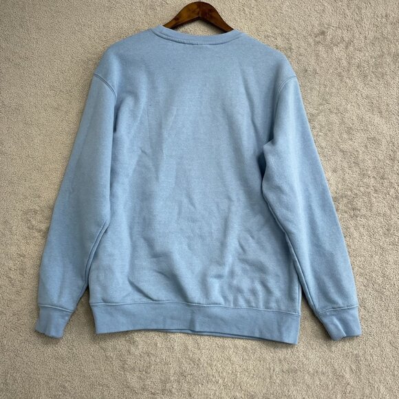 NWOT Quiksilver Men's Size M Blue Crewneck Sweatshirt Cotton/Polyester - Picture 3 of 7